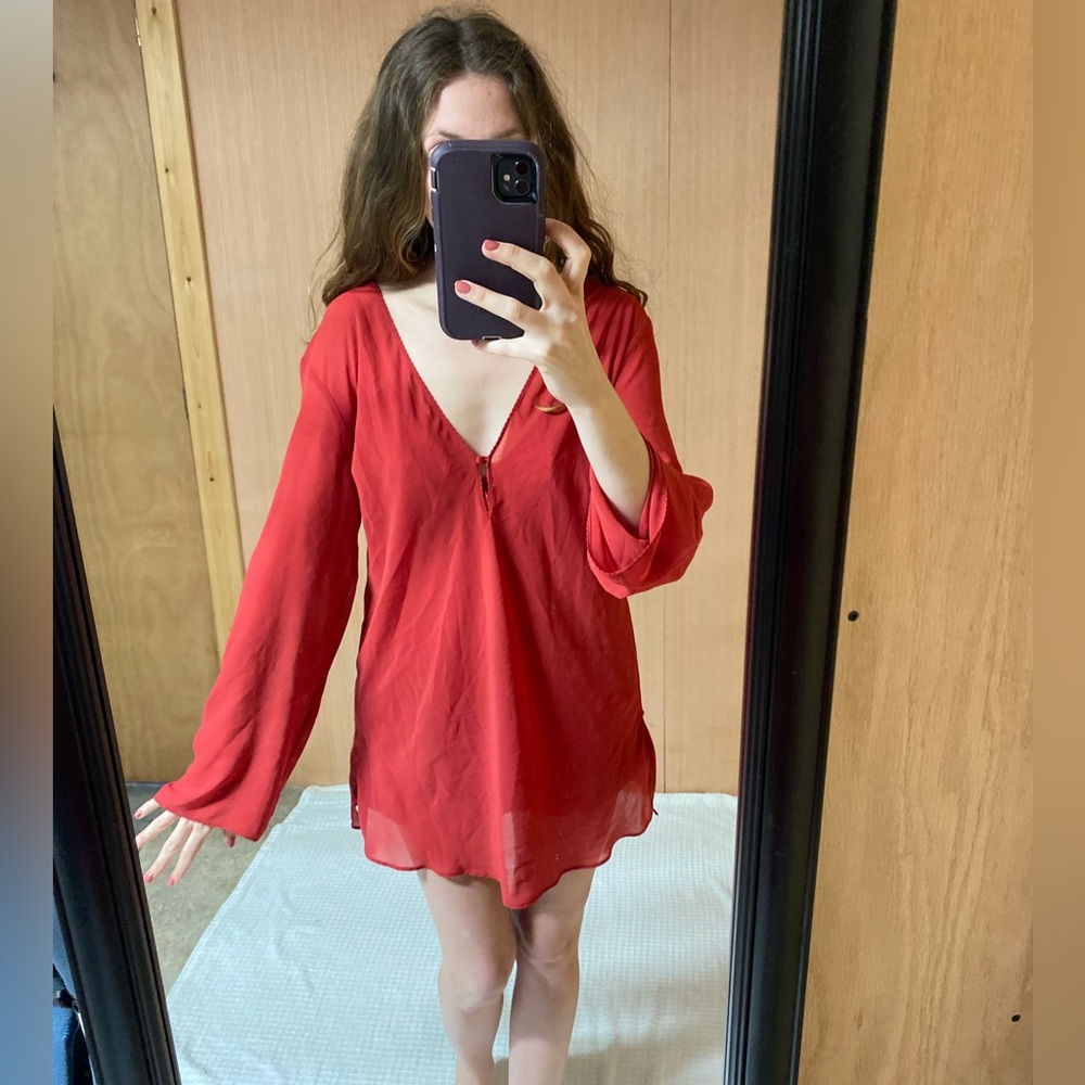 Vintage Victorias Secret Sheer Nightgown